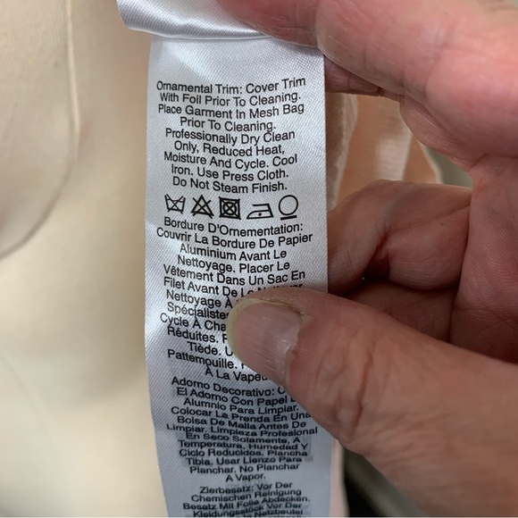 Donna Karan NY Knit Linen Pullover Sweater Sz XS Pink Peach Relaxed Round Neck - Picture 13 of 16